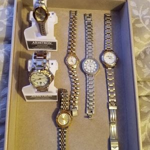 6 watches all in great working condition except the Bulova